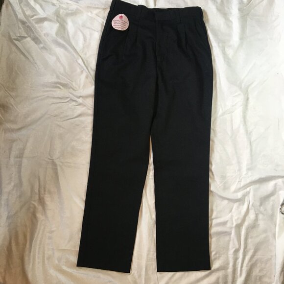 School Apparel Size 16 Girls 7221R Navy Blue Dress Pants School Adjustable New - Picture 9 of 13